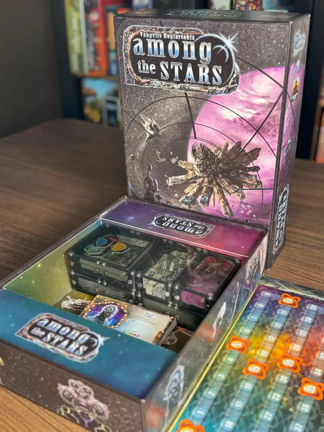 Among the Stars organized in a Piece Keepers tray