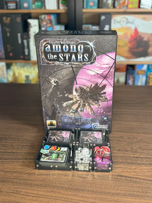 Among the Stars organized in a Piece Keepers tray