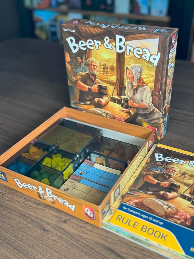 Beer & Bread organized in a Piece Keepers tray