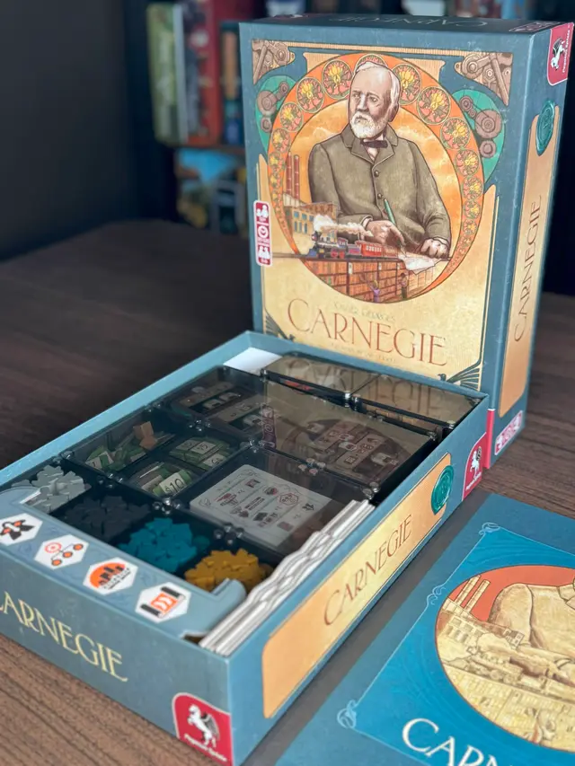 Carnegie organized in a Piece Keepers tray