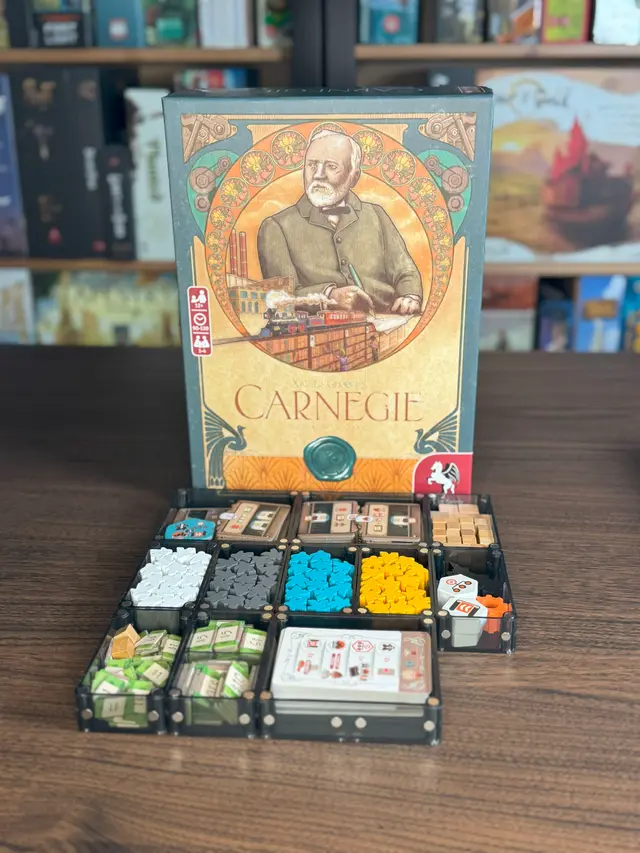 Carnegie organized in a Piece Keepers tray