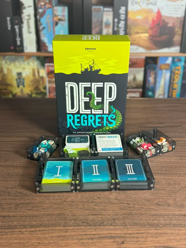 Deep Regrets organized in a Piece Keepers tray