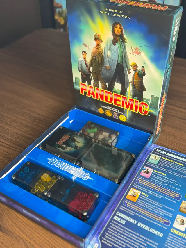 Pandemic organized in a Piece Keepers tray
