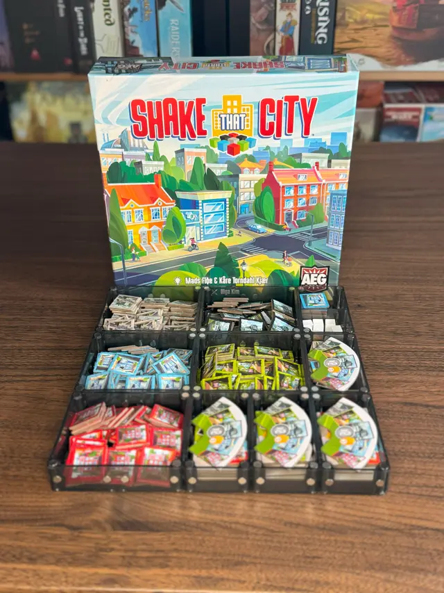 Shake That City organized in a Piece Keepers tray
