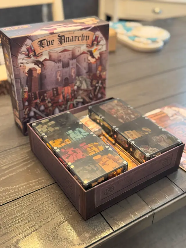 The Anarchy organized in a Piece Keepers tray