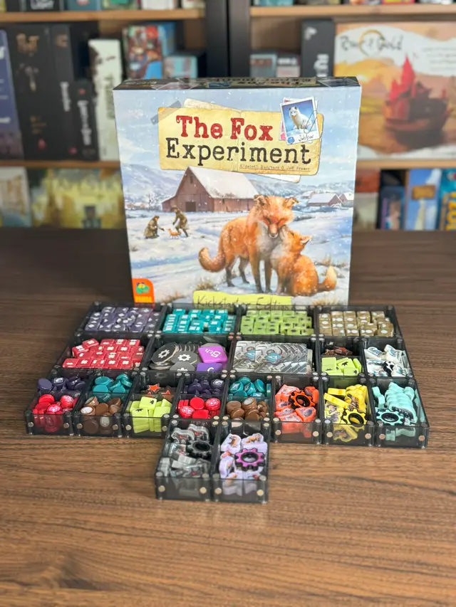 The Fox Experiment organized in a Piece Keepers tray